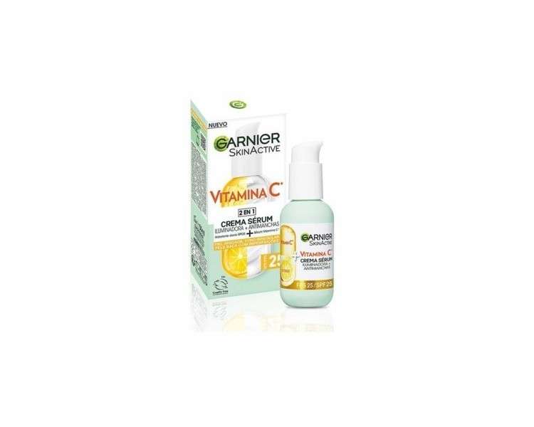 Garnier SkinActive Cream and Serum with SPF 25 50ml