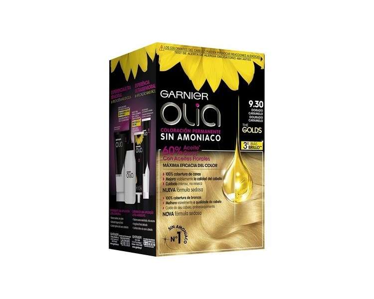 Garnier Ammonia-free paint Olia 9.30 - Caramel Dorado 54ml