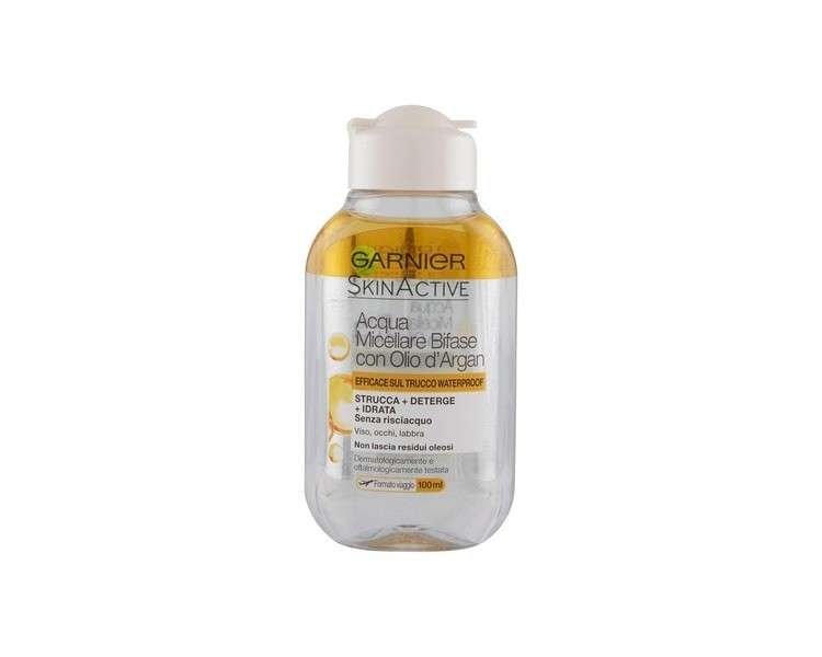 Garnier Micellar Water Biphase with Argan Oil No Rinse 100ml