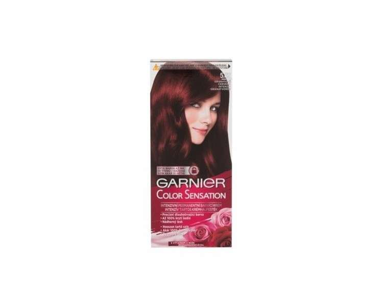 Garnier Color Sensational Intense Permanent Color Cream Garnet Red 40ml