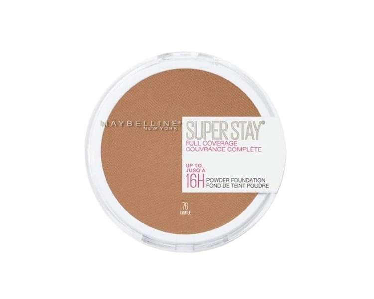 Maybelline SuperStay 16H Full Coverage Powder Foundation 76 Truffle