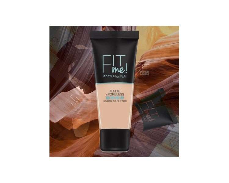 Maybelline Fit Me! Matte & Poreless Foundation 30ml - Various Shades