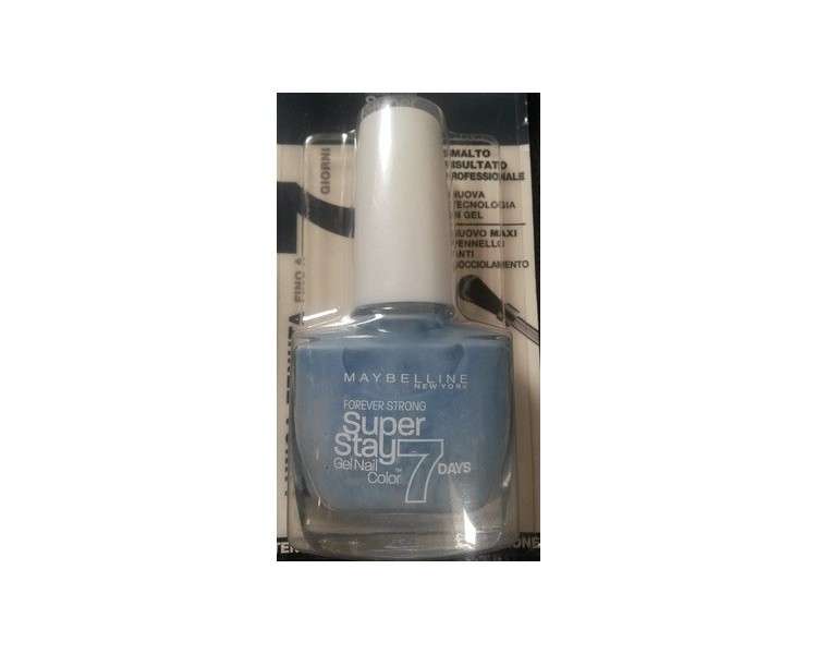 Maybelline Forever Strong Super Stay 7 Days Nr 610 Ceramic Blue 10mL