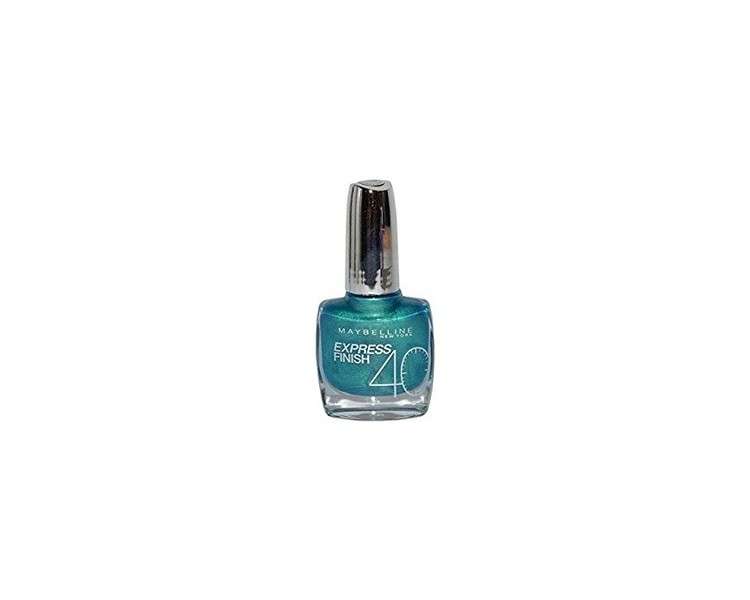Maybelline Express Finish 40 Sec Nail Lacquer 865 Turquoise Green 10ml