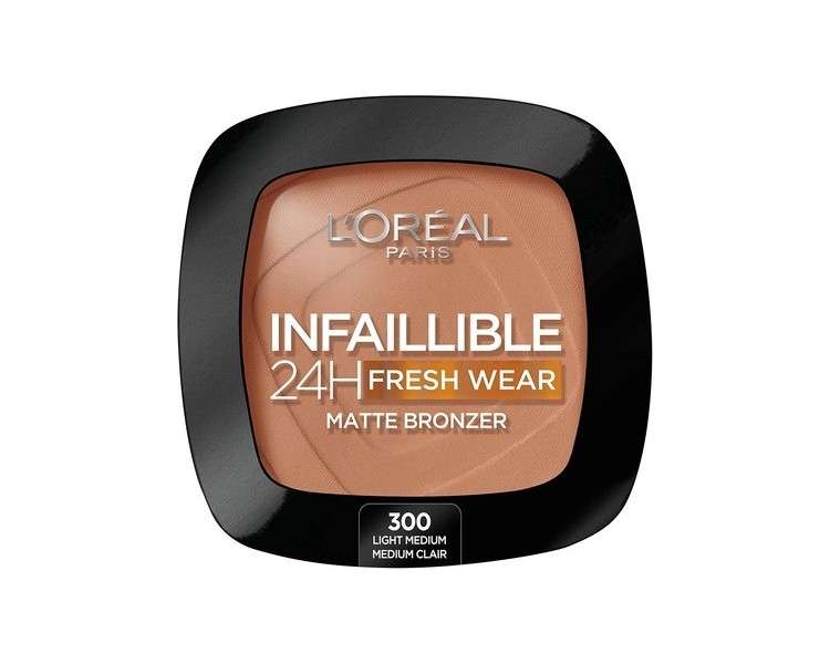 L'Oréal París Infallible 24H Fresh Wear Bronzer 350 Medium 9g