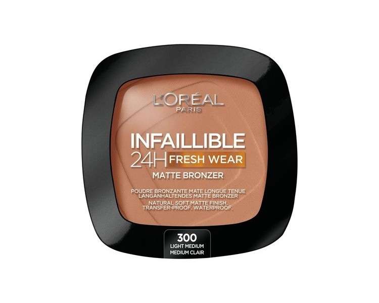 L'Oréal Paris Soft Matte Bronzer 300 light Medium