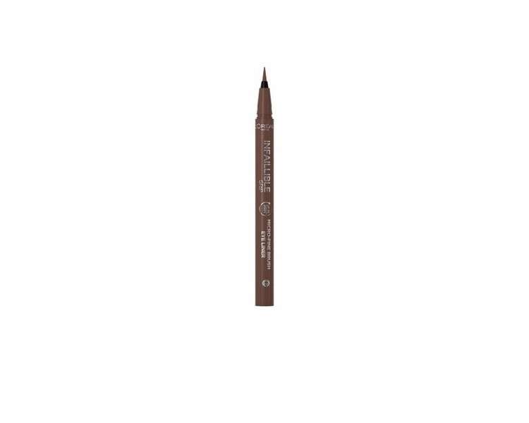 L'Oreal Make Up Infallible Grip 36H No 02 Smokey Earth Eyeliner 0.4g