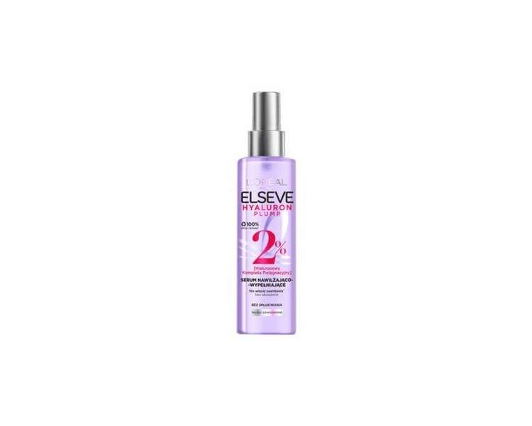 L'Oreal Elseve Hyaluron Plump Serum for Dehydrated Hair 150ml