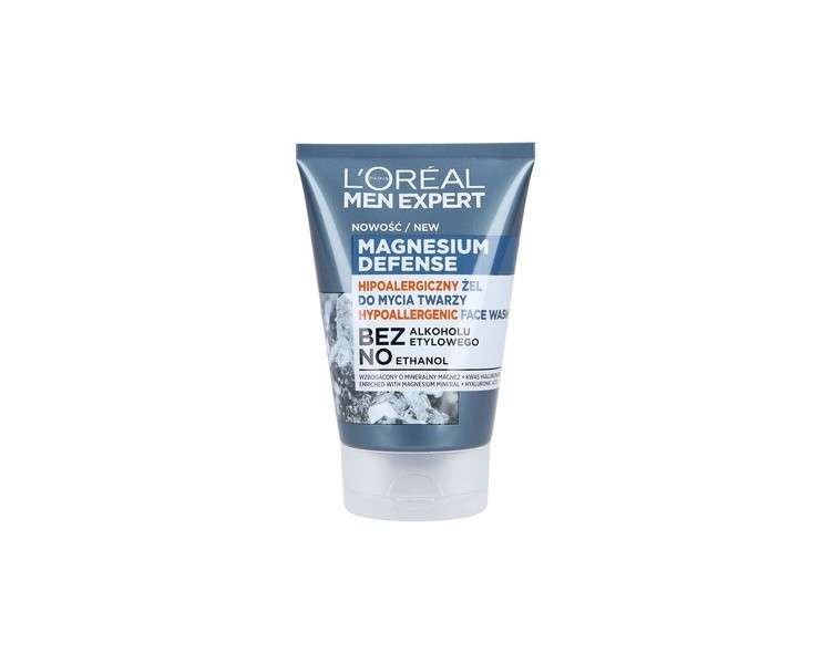 L'Oreal Paris Men Expert Hypoallergenic Face Wash Gel 100ml