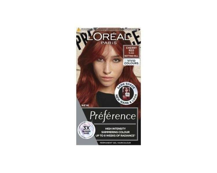 L'Oreal Preference Vivids 5.664 Notting Hill Cherry Red 204ml