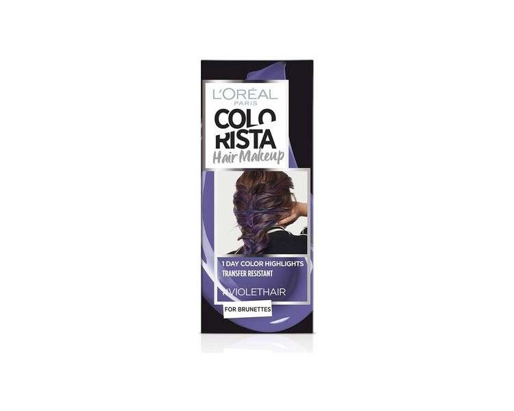 L'Oreal Colorista Hair Makeup Temporary Hair Dye Violet