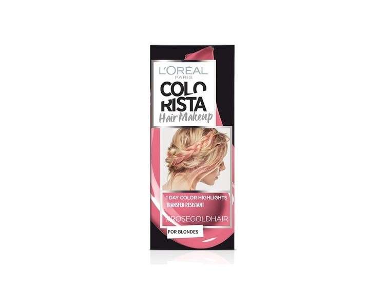 L`Oreal Colorista Hair Makeup Rose Gold Hair 30ml