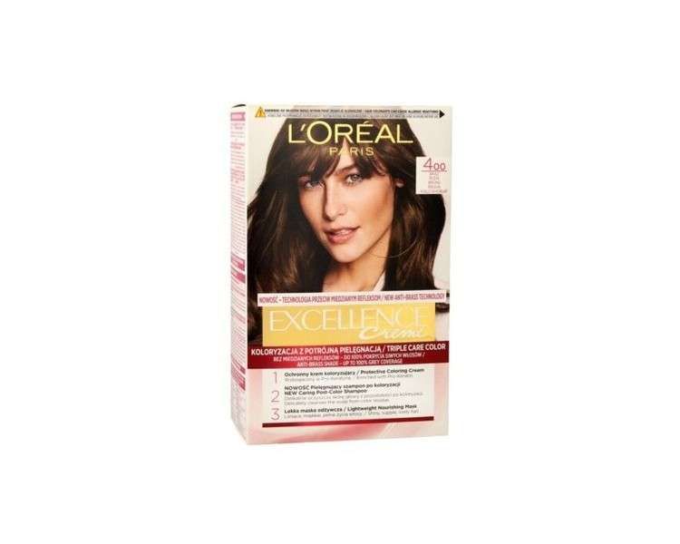 Loreal Excellence Creme Brown Color Cream 192ml