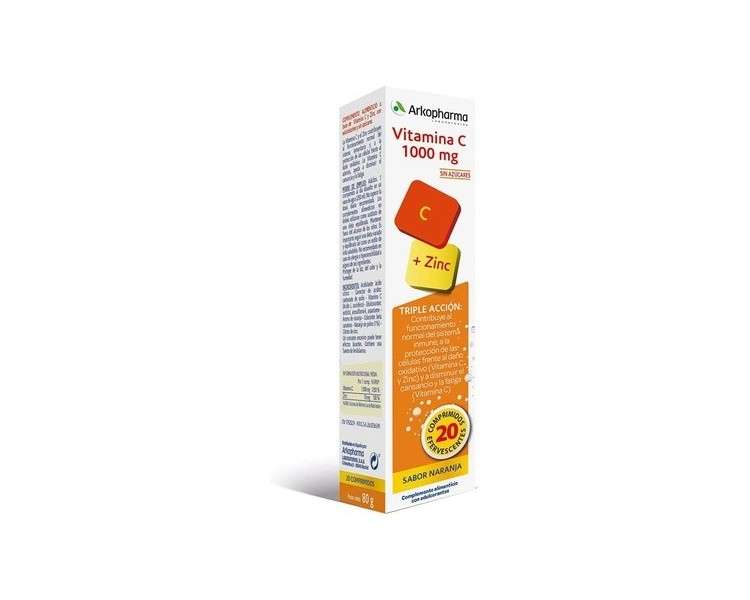Arkovital Vitamin C 1000mg Effervescent Tablets 20 Count