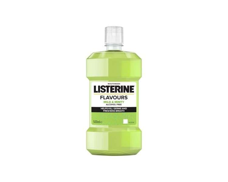 Listerine Cool Mint Mild Taste Mouthwash 500ml