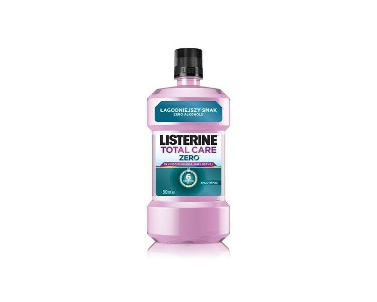 Listerine Total Care Zero Alcohol-Free Mouthwash 500ml