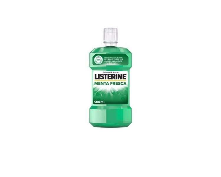 Listerine Hygiene Fresh Mint Mouthwash 500ml