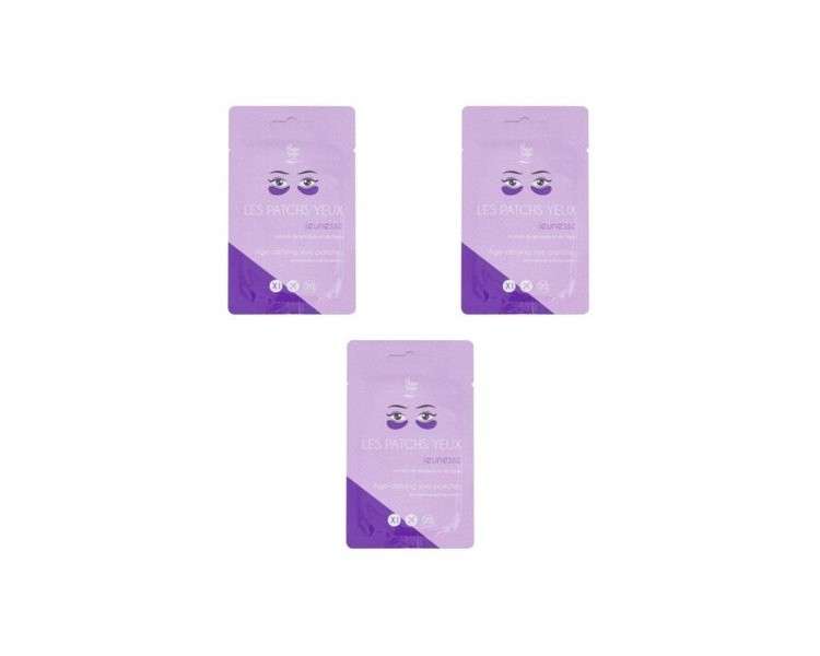 3 Peggy Sage Anti-Aging Eye Contour Patches Pomegranate And Fig Extract