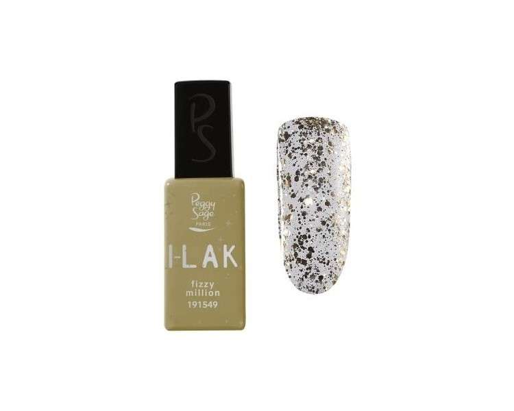 Peggy Sage I-lAK Soak Off Semi-Permanent Gel Nail Polish Fizzy Million 11ml