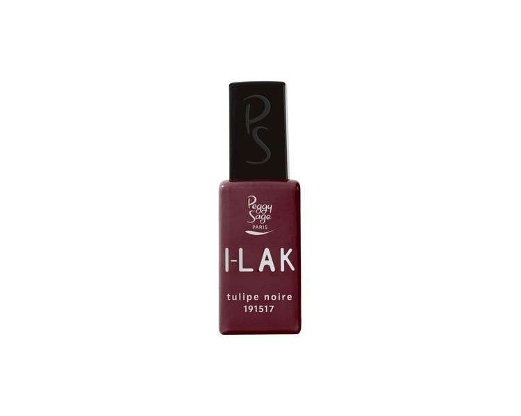 Peggy Sage I-LAK 191517 Tulipe Noire Professional Semi-Permanent Nail Polish 11ml