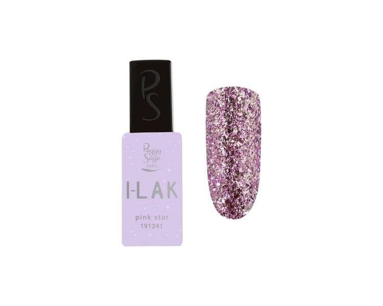 Peggy Sage I-LAK Semi-Permanent Nail Polish in Pink Star