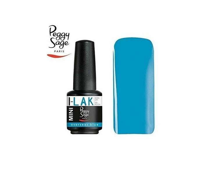 Peggy Sage Semi Permanent Mini I UV & LED Nail Polish 9ml Overseas Blue 190535