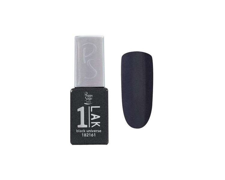 Peggy Sage One-LAK 1 Step Gel Polish Black Universe