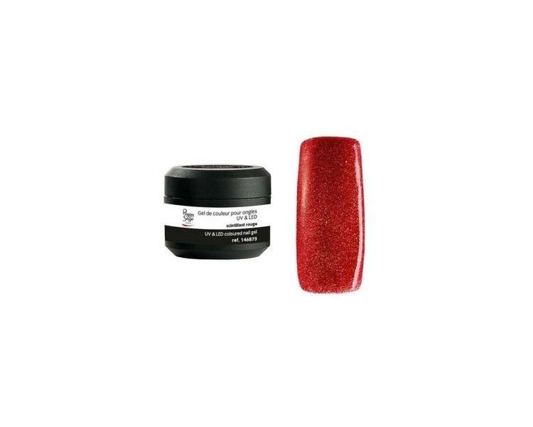 Peggy Sage Gel Techni Gel UV & LED Color It 5g 146873 Sparkling Red