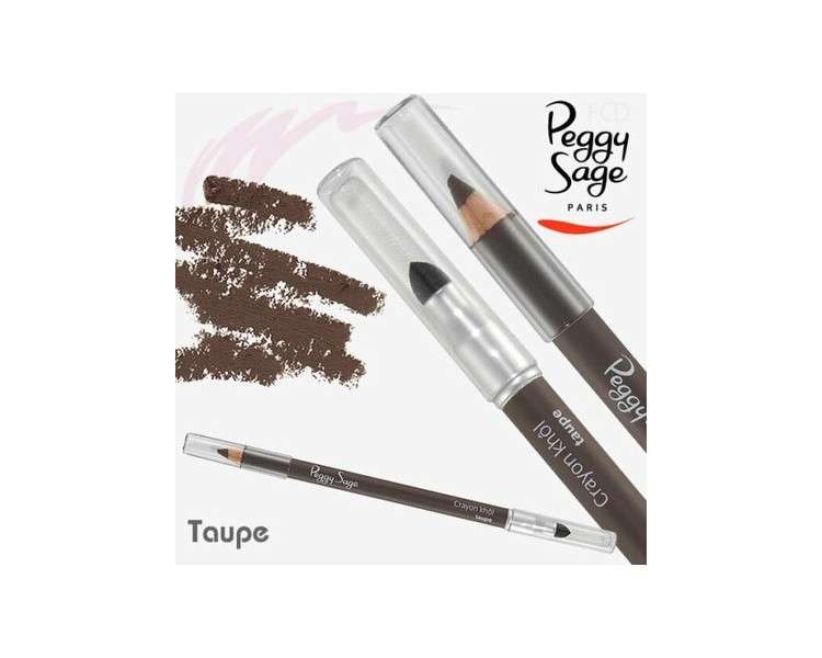 PEGGY SAGE Kohl Duo Eye Contour Pencil 131801 Taupe