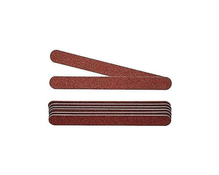 Lot of 8 Professional Brown Nail Files