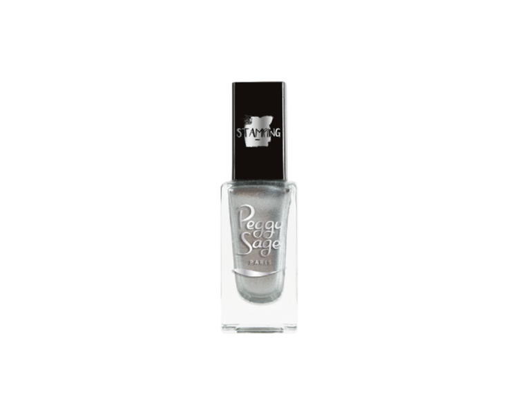 Peggy Sage Nail Polish Nail 963 Embossing Silver Big Bottle 11ml