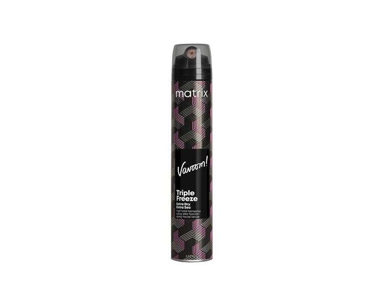 Matrix Vavoom Triple Freeze Extra Dry Hair Spray Strong Hold 300ml