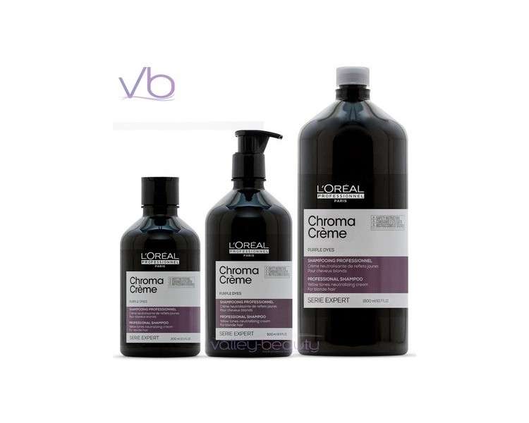 L'OREAL Chroma Creme Purple Dye Shampoo 500ml
