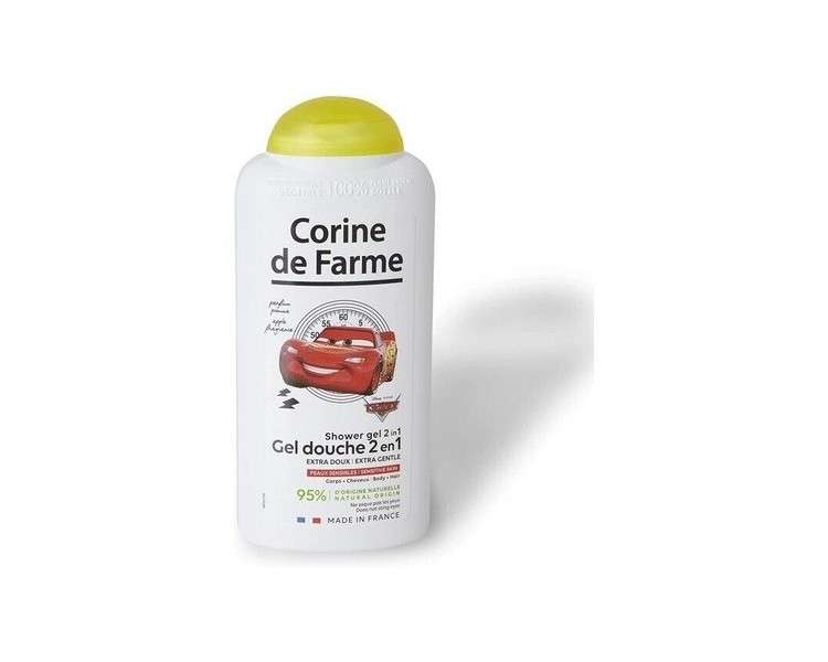 Corine de Farme Cars Extra-Gentle Shower Gel 2-in-1 Body and Hair Cleansing