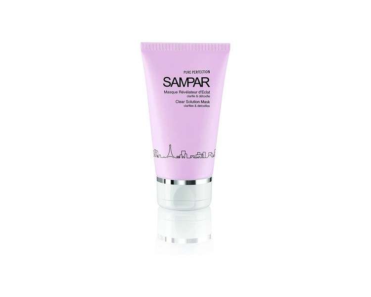 Sampar Pure Perfection Clear Solution Mask Purifying and Deep Cleansing Face Mask for Combination and Oily Skin 50ml