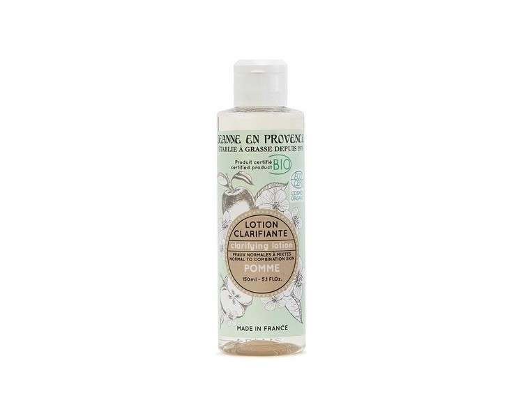 Jeanne En Provence Clarifying Lotion Apple Bio Made in France 50ml