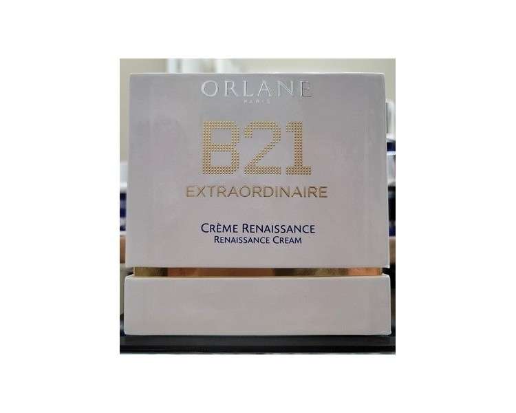 Orlane B21 Extraordinaire Renaissance Cream 2.7oz Sealed Glass - New in Box