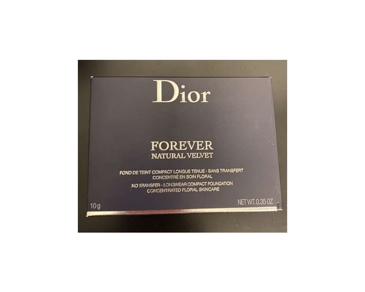 Dior Forever Natural Velvet LongWear Compact Foundation 1N Neutral 10g