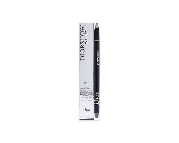 Christian Dior Diorshow 24H Stylo Waterproof Eyeliner 076 Pearly Silver