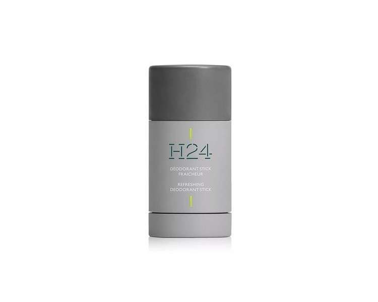 Hermes H24 Refreshing Deodorant Stick for Men 2.6 Ounce