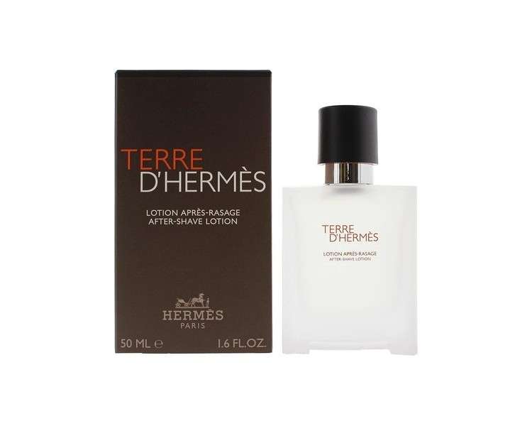 Hermes Terre D'hermès Aftershave Lotion 50ml White