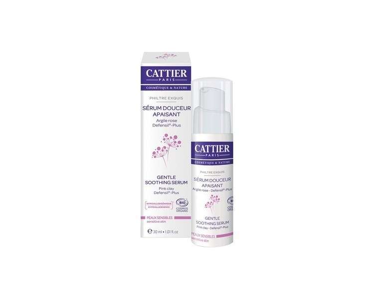 Cattier Soothing Serum for Sensitive Skin 30ml