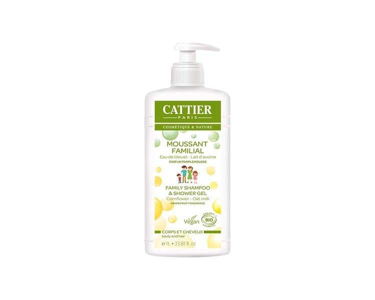 Cattier Shower Gel and Shampoo 1L