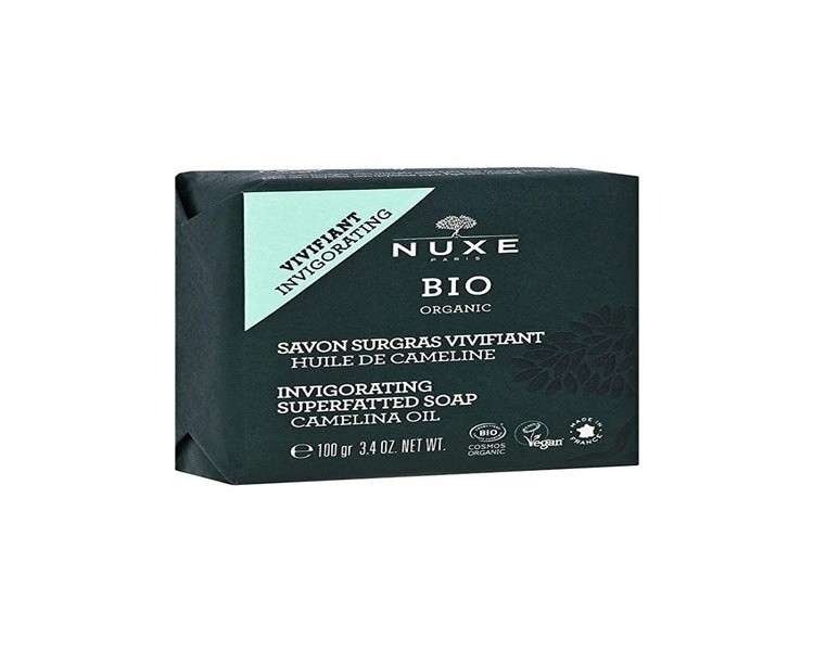 Nuxe Bio Organic Invigorating Superfatted Soap 100g