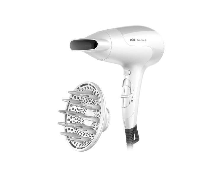 Hairdryer Braun White 2000 W