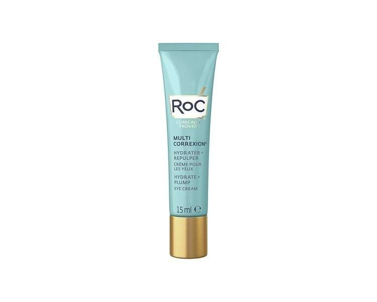RoC Multi Correxion Hydrate + Plump 3-in-1 Eye Cream Anti-Aging Recovery 15ml