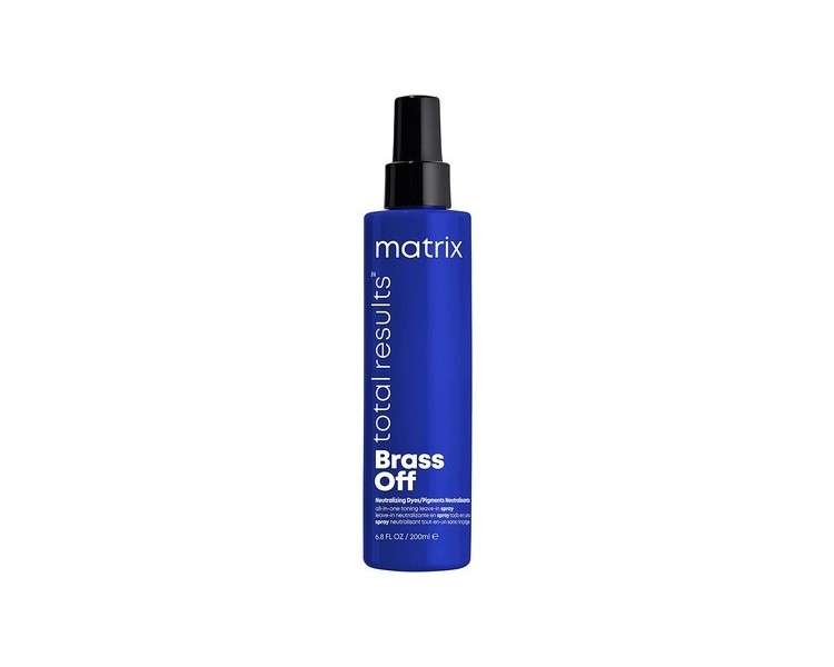 Matrix Total Results Brass Off Toning Spray with Blue Pigments 200ml