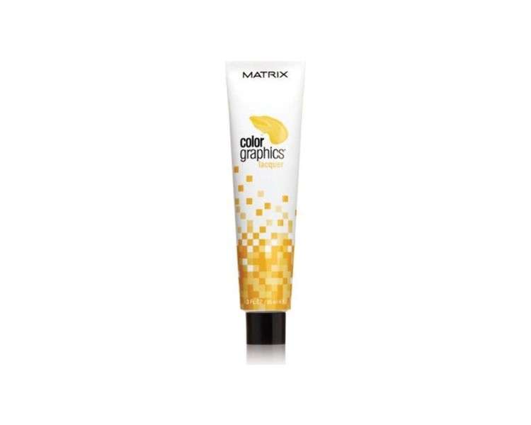 Matrix Colour Graphics Lacquers Semi-Permanent Hair Colour Yellow 90ml