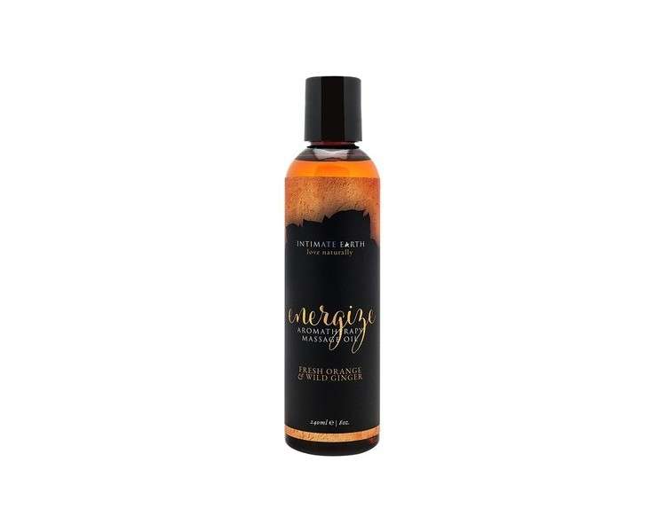 Intimate Earth Energize Massage Oil 240ml