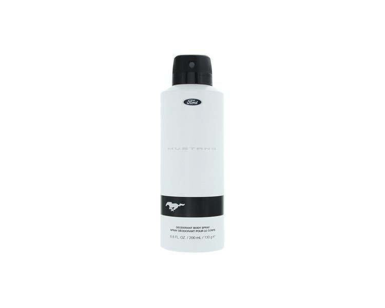 Mustang Ford White Men's Deodorant Body Spray 200ml